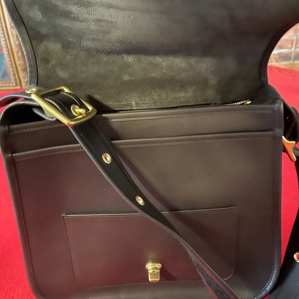 Coach companion Leather crossbody/shoulder bag - Picture 6 of 11